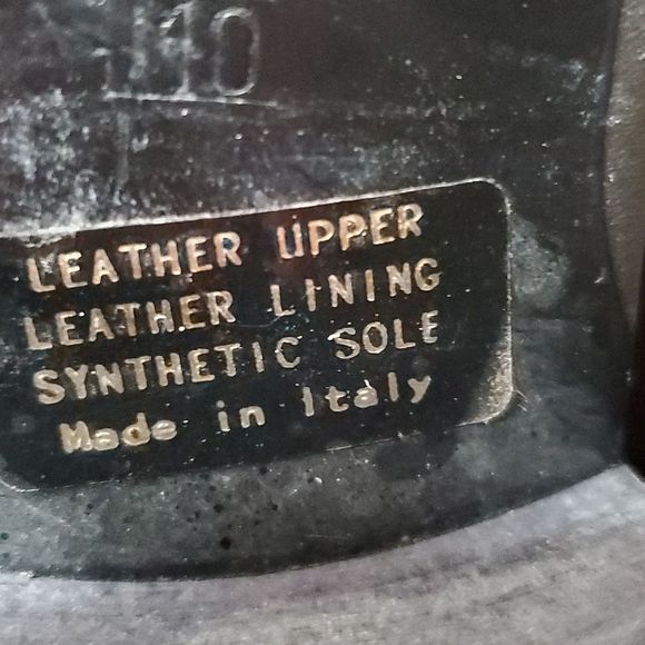 Charles David "Rumble" Equestrian Knee High Black Leather Riding Boot Size 10 - Picture 6 of 15